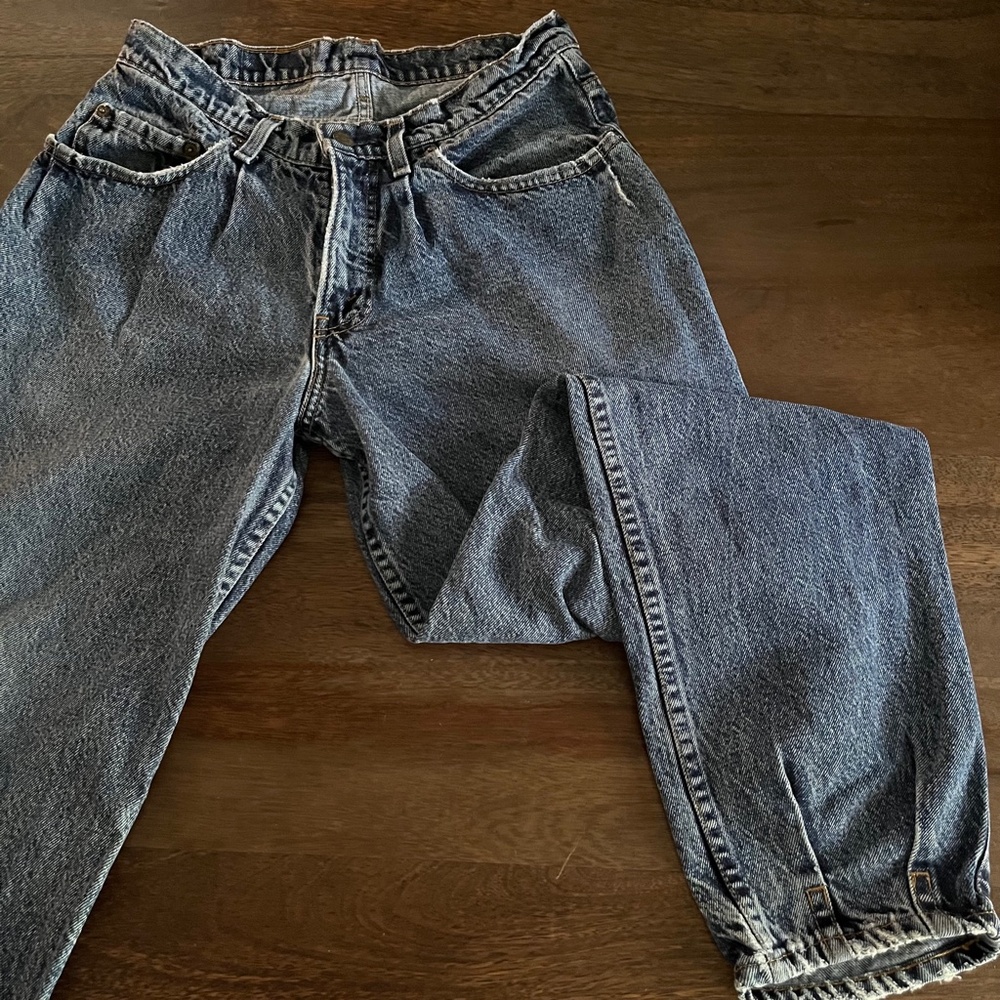 Vintage 1980s Levi’s 40560 Silver Tab Barrel Jeans Size 32x32